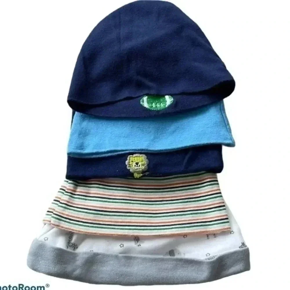 Gerber’s baby hats 0-6 months various colors EUC